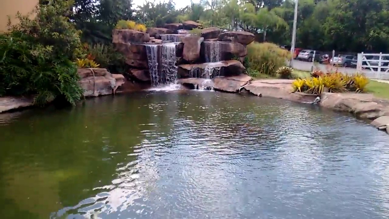 LAGO ARTIFICIAL COM ÁGUA TRANSPARENTE - LIMPEZA E MANUTENÇÃO