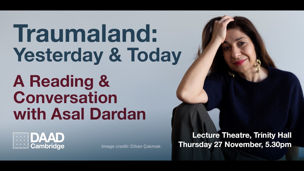 Traumaland: Yesterday and Today - A reading and conversation with Asal Dardan