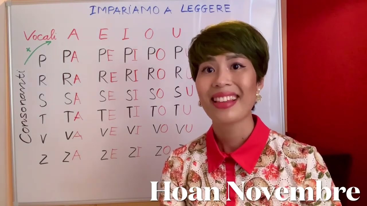 10 bài tiếng ý cho người mới bắt đầu Bài 1 phát âm / phần 3 đánh vần @hoan’s channel