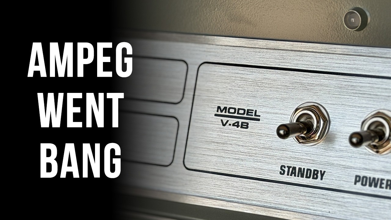 A Very Quick Fix On This Ampeg | Rift Midweek Update & Q&A