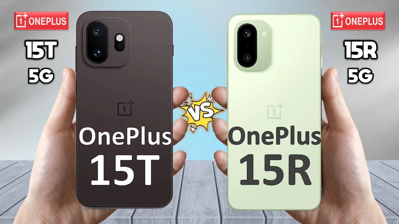 OnePlus 15T Vs OnePlus 15R - Full Comparison 🔥