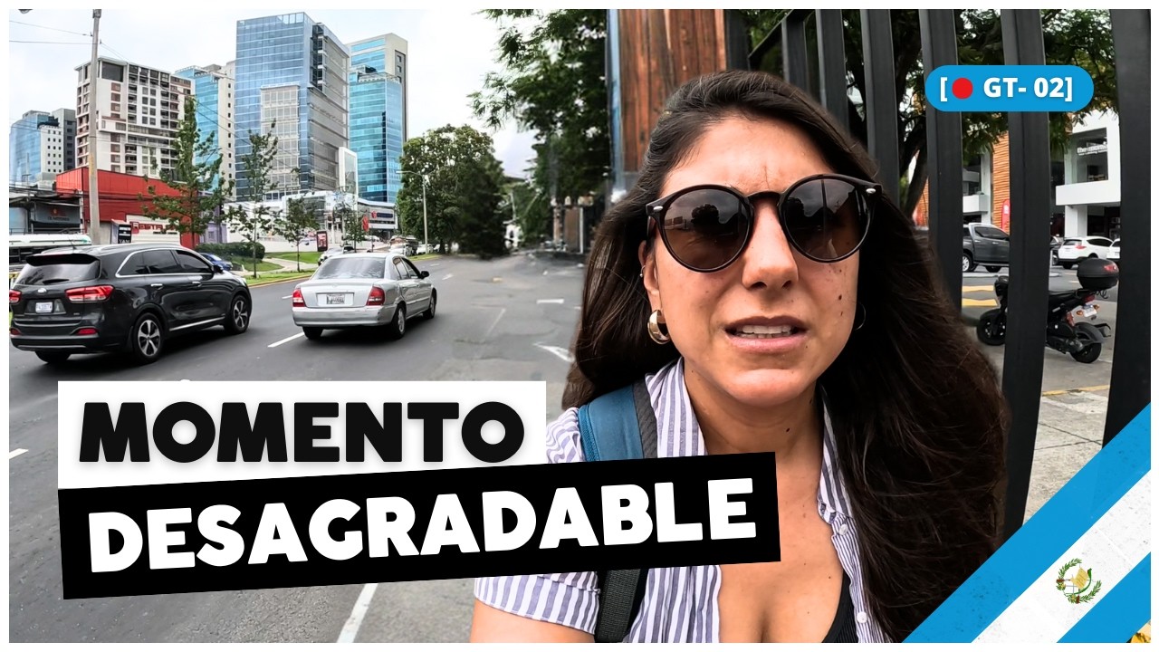 ‼️SOLA en GUATEMALA, así son mis primeras horas en el país!🇬🇹 [NO esperaba VIVIR ESTO😔]