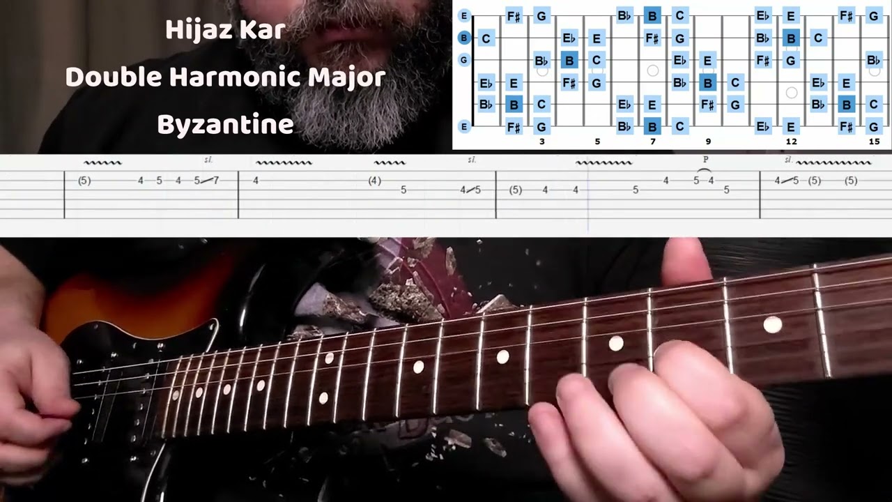 Sound Mysterious Instantly | Hijaz Kar Scale Guitar Tab