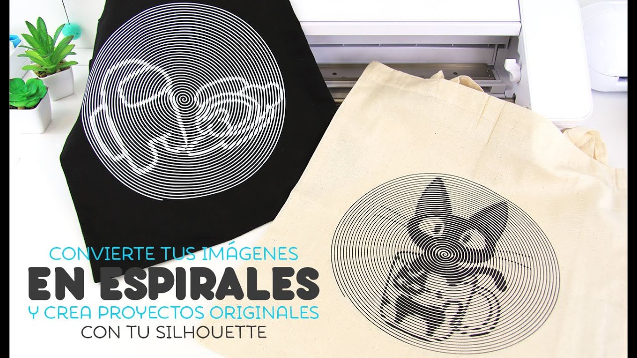 Diseños en espiral con tu Silhouette