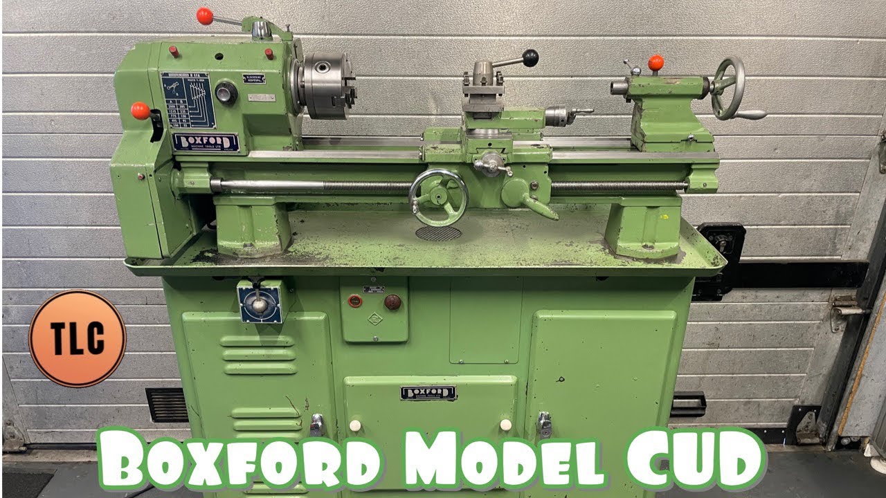 Boxford Model CUD Metric Lathe Drehmaschine Svarv Tornio