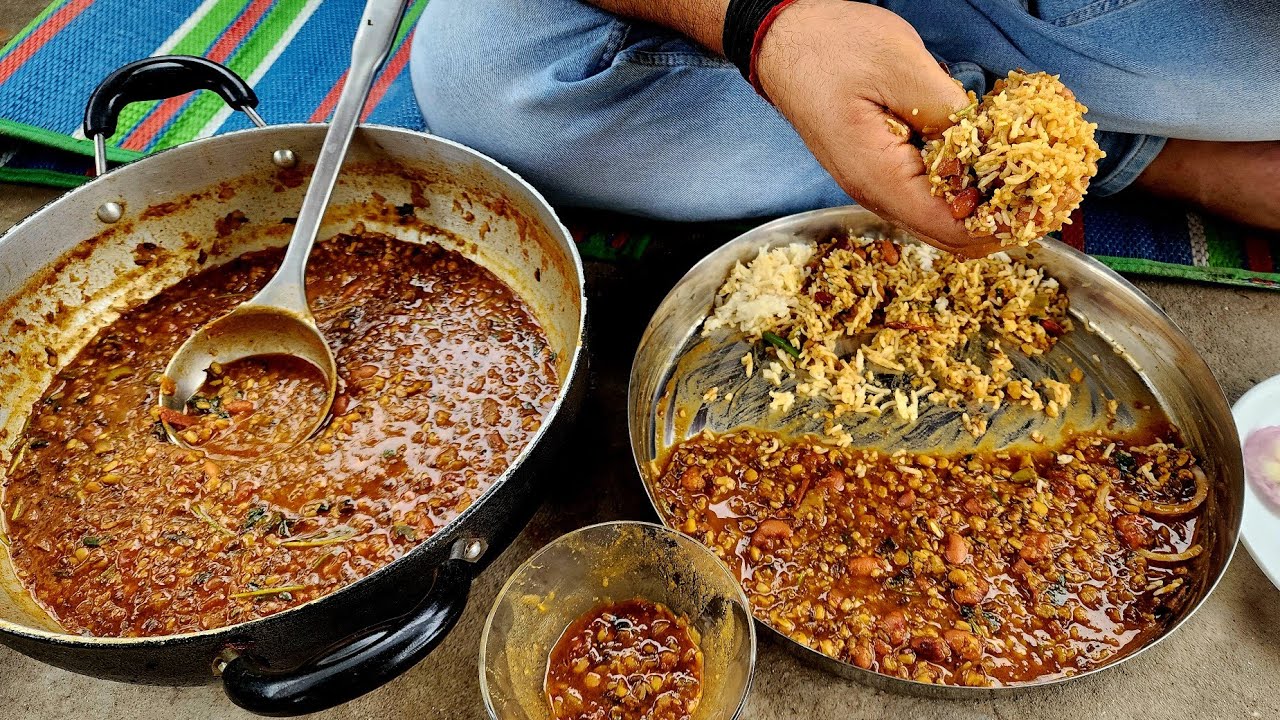 Roadside Dal Chawal | Thele Wali Dal | Langar Wali Dal Recipe