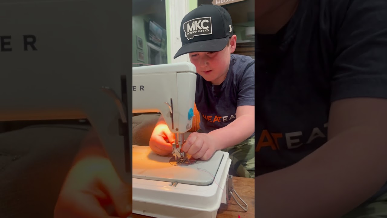Sew with Joe mini series 1  #podcast #sewing #outdoorkids #montanaknifecompany #meateater