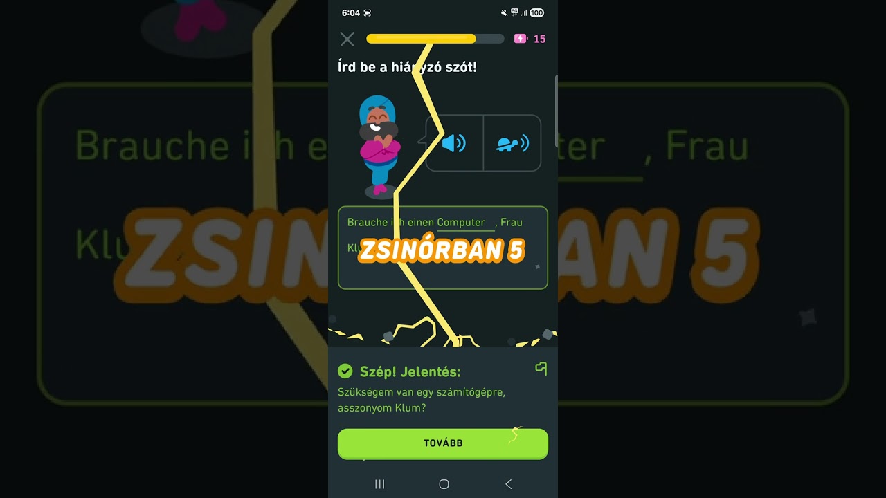 Duolingo Német Tanulás 177.rész