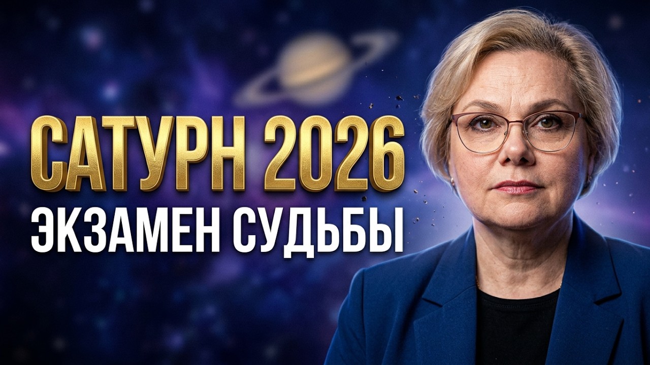 🛑САТУРН 2026: Почему этот Экзамен Судьбы коснется каждого? 🛑ТАЙМКОДЫ