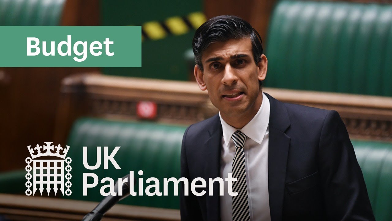 Budget statement delivered by Chancellor of the Exchequer Rishi Sunak &ndash; 03 March 2021