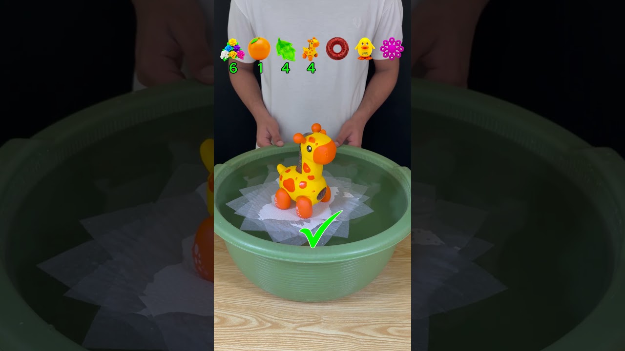 SPR&Oacute;BUJ ZGADNAĆ, ILE PAPIERU POTRZEBUJESZ! #eksperyment #asmr #satysfakcjonujący #eksperymentwodny