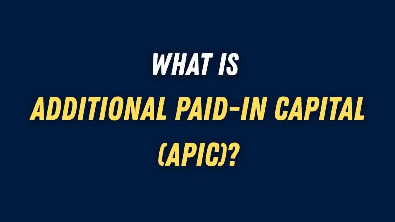 Что такое дополнительный оплаченный капитал (APIC)? | Простое объяснение APIC