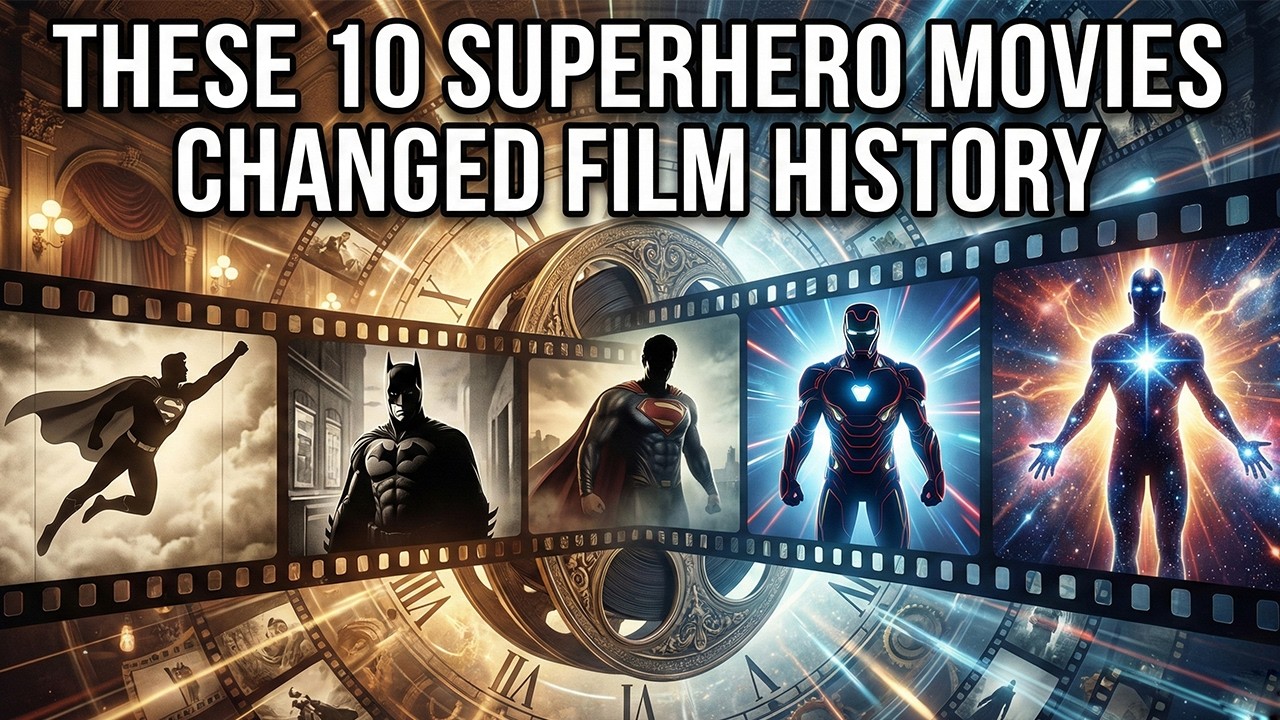 The 10 Greatest Superhero Movies That Changed Cinema Forever