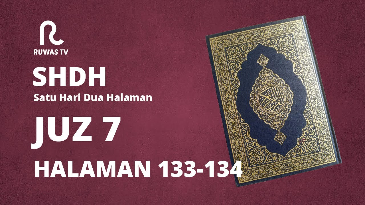 SHDH - Juz 7 Halaman 133-134