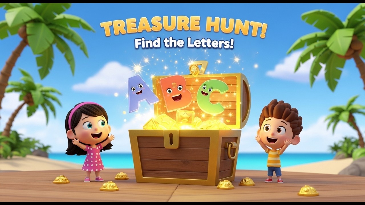 🗺️ Lost Letter Treasure Hunt Song 🔤
