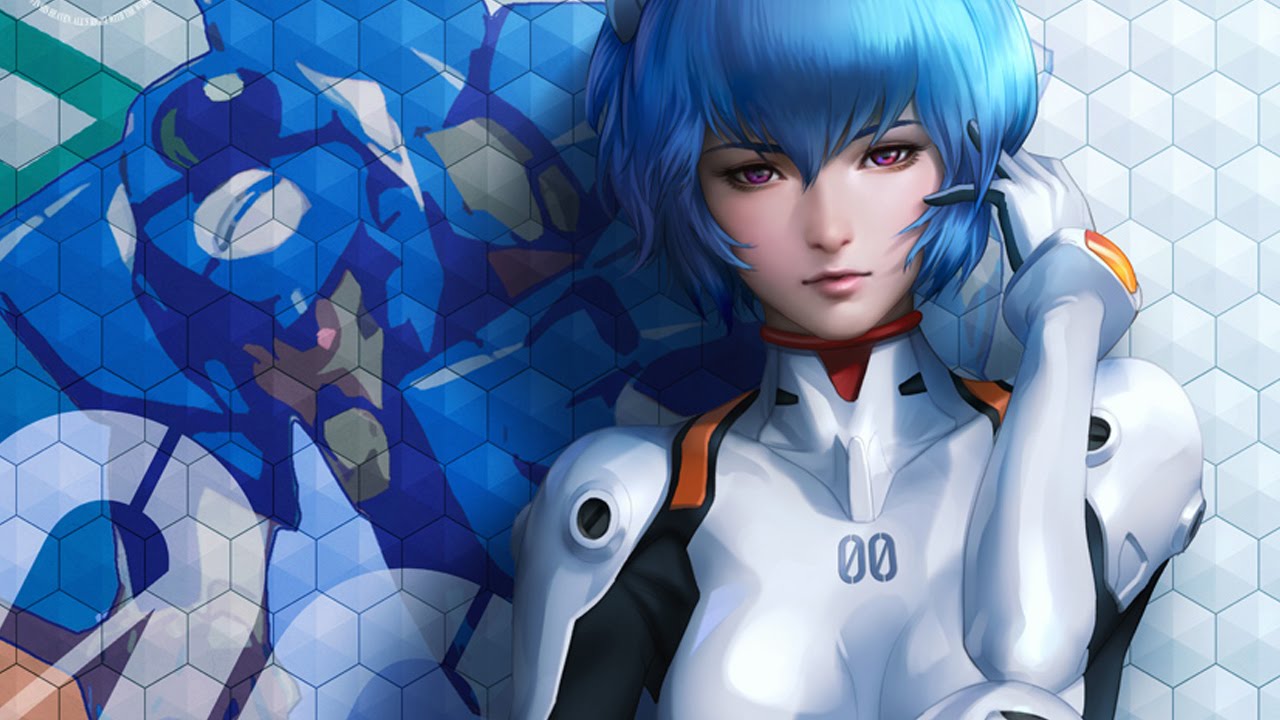 Rei Ayanami Painting
