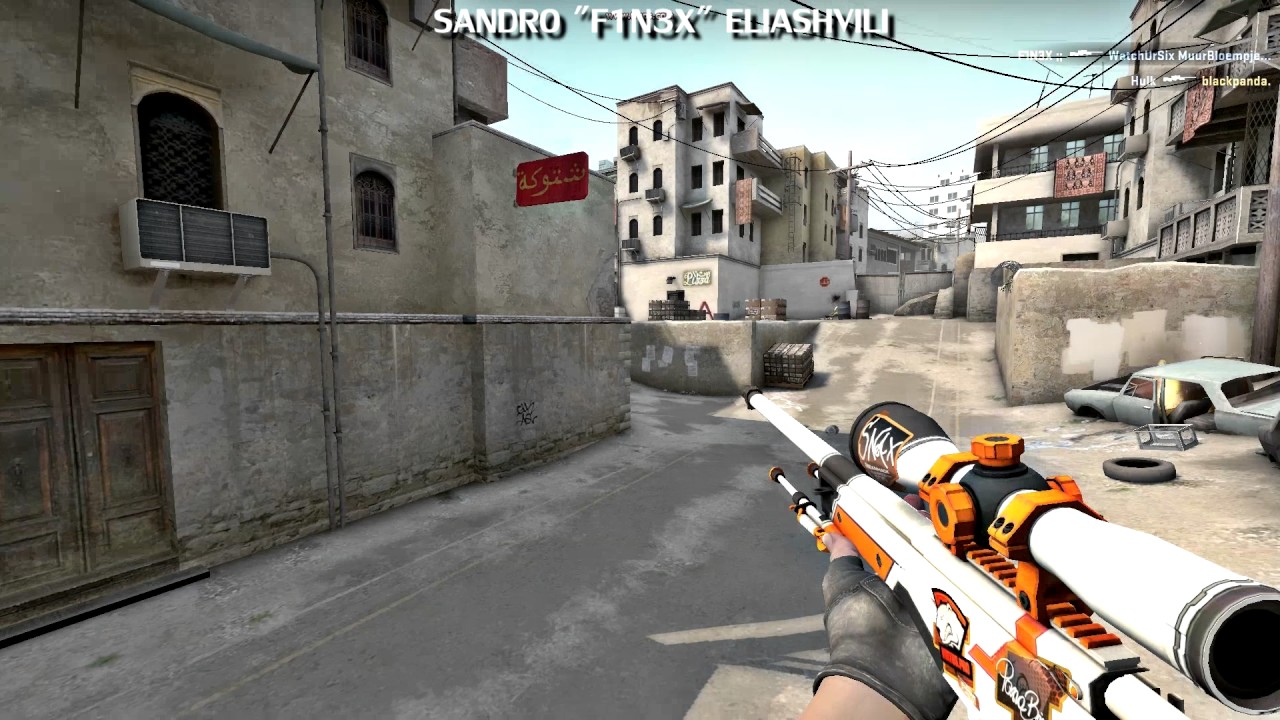 F1N3X AWP Asiimov ACE [-5] | CS:GO Demo