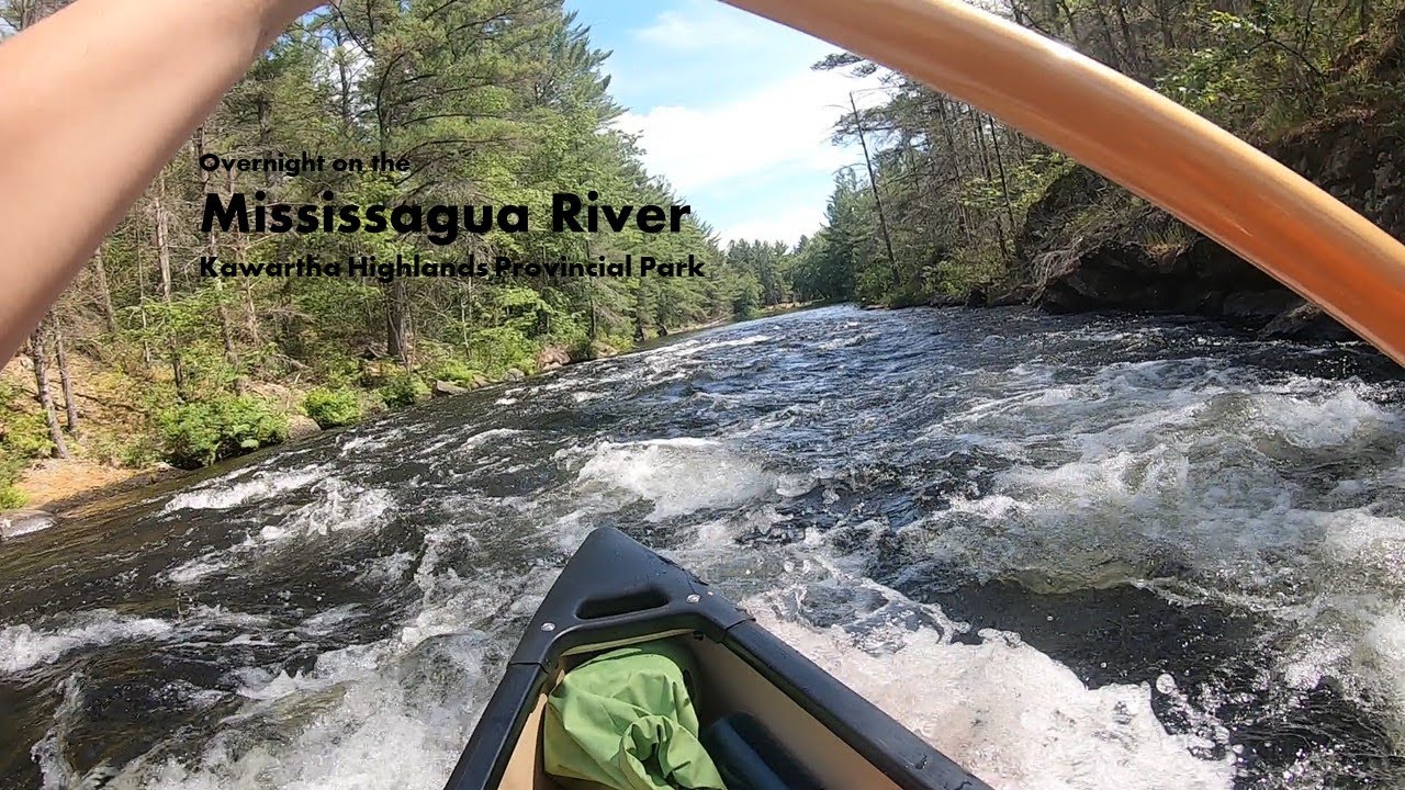 Mississagua River Overnight Trip - Kawartha Highlands Provincial Park Ontario - NEW CANOE!