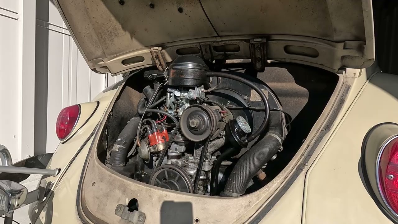 VW1967 The importance of warming up the engine.