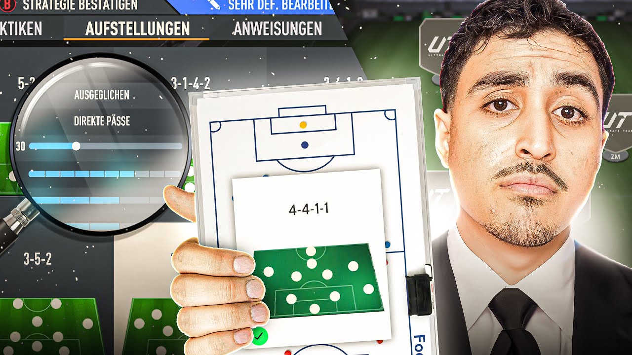 MEINE OP 4-4-1-1 TAKTIK & WIE MAN SIE SPIELT!✅👀MEINE LIEBLINGS-FORMATION IN EA FC 24!🔥