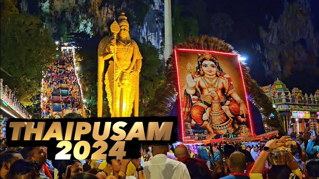 Batu Caves Thaipusam 2024 - Highlights Part 1 | முருகனுக்கு அரோகரா🦚🙏🏾