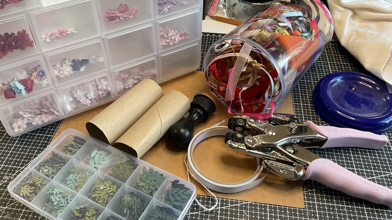 #tutodujour ♥ Voilà ce que j ai fait avec ça ♥   #embellissement  #scrapbooking #embellishments