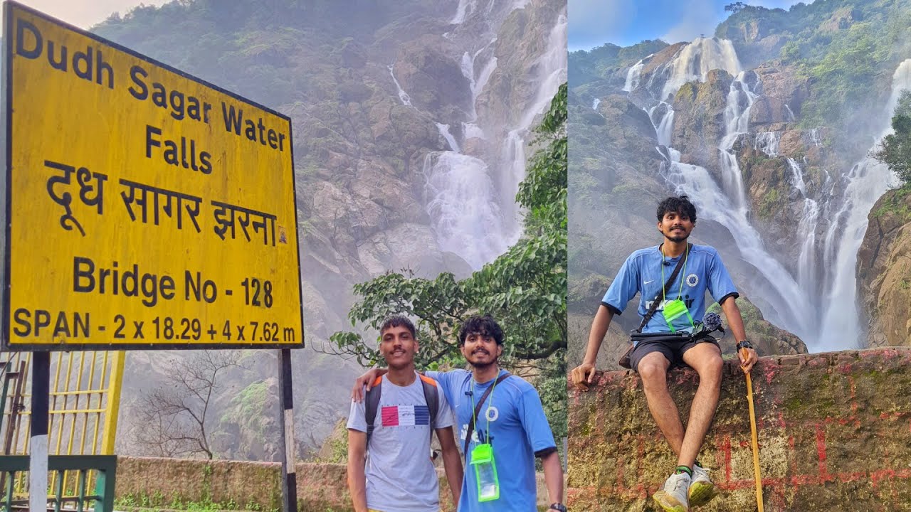 Dudhsagar Waterfalls Full Vlog 😍