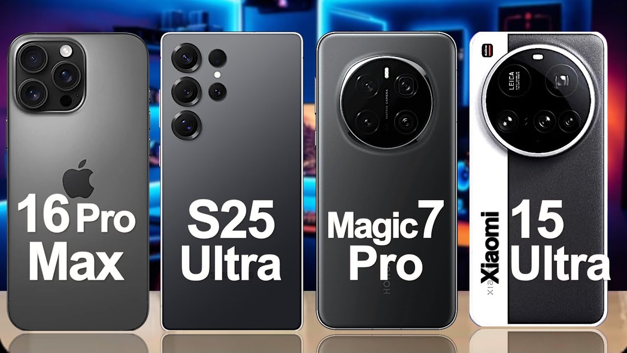 Galaxy S25 Ultra vs iPhone 16 Pro Max vs Honor Magic 7 Pro vs Xiaomi 15 Ultra &ndash; Which Is BEST !?