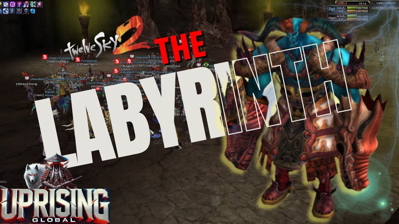 First Time Labyrinth Royal Serpant Clan UPRISING GLOBAL #Franzskych #twelvesky2uprisingglobal