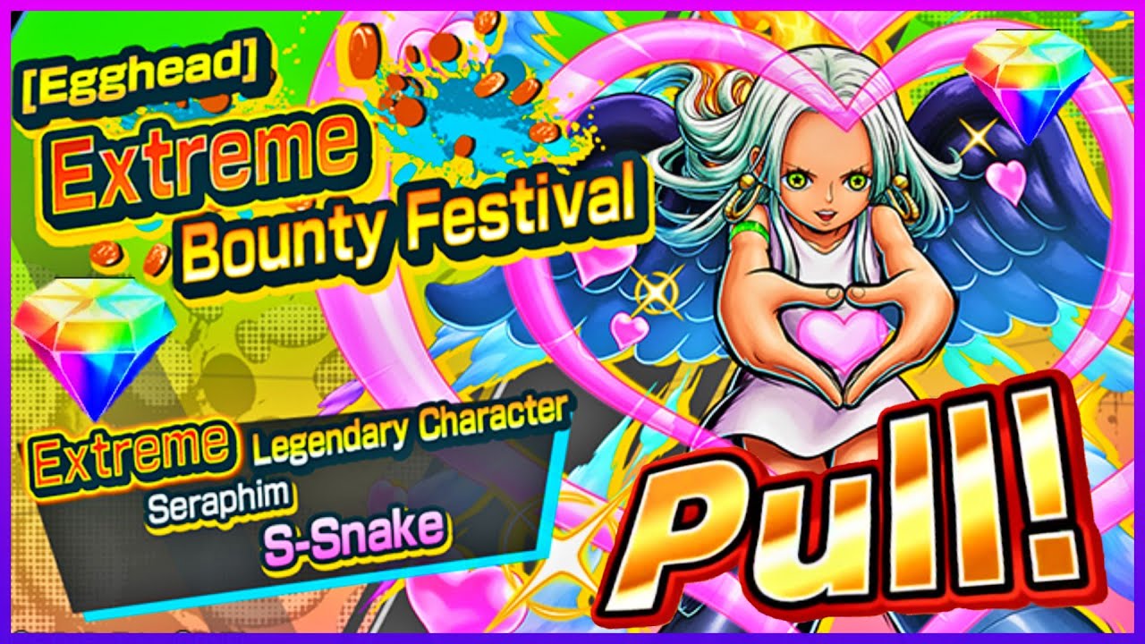 New Ex Seraphim S-Snake Gacha Summons | One Piece Bounty Rush