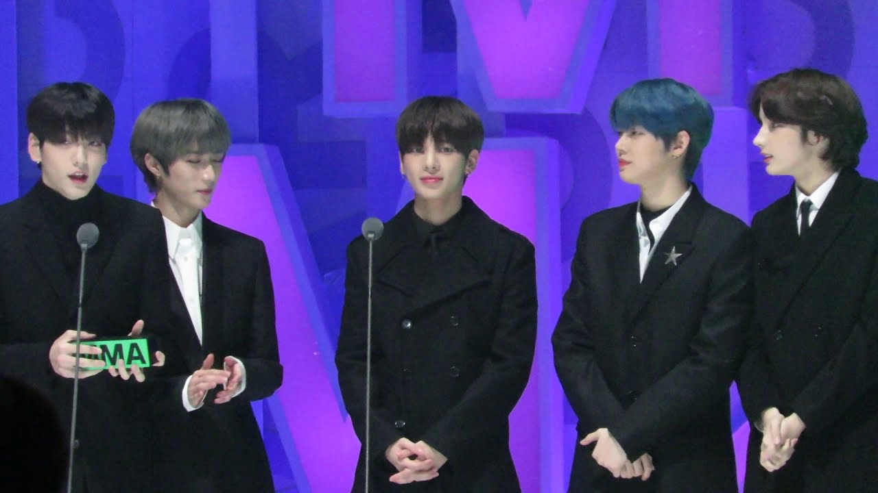 191130 MMA 멜론뮤직어워드 투모로우바이투게더(TXT) 신인상 발표 + 수상소감 Full