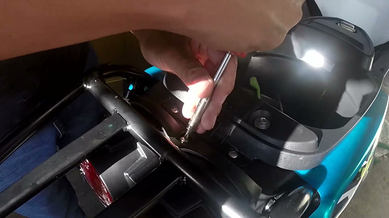 WS 150 sport cambio de focos traceros a LED