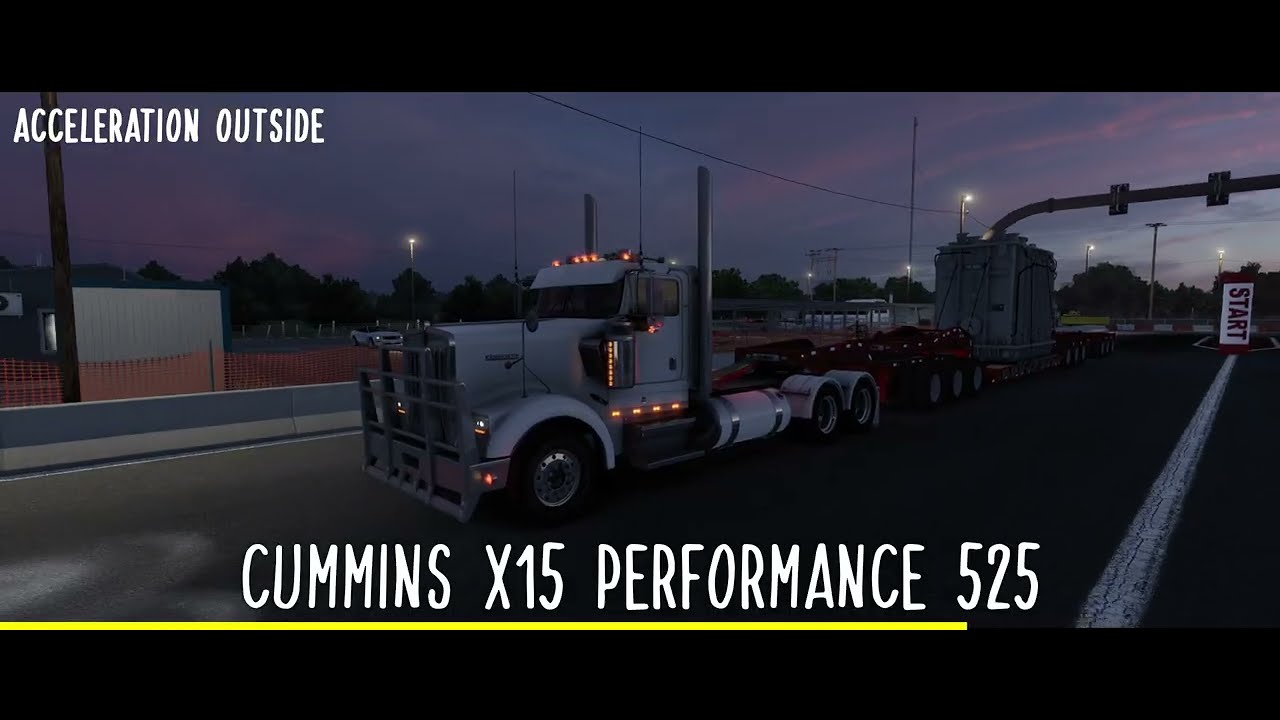 American Truck Simulator Engine Comparison (SlavJerry Mods)