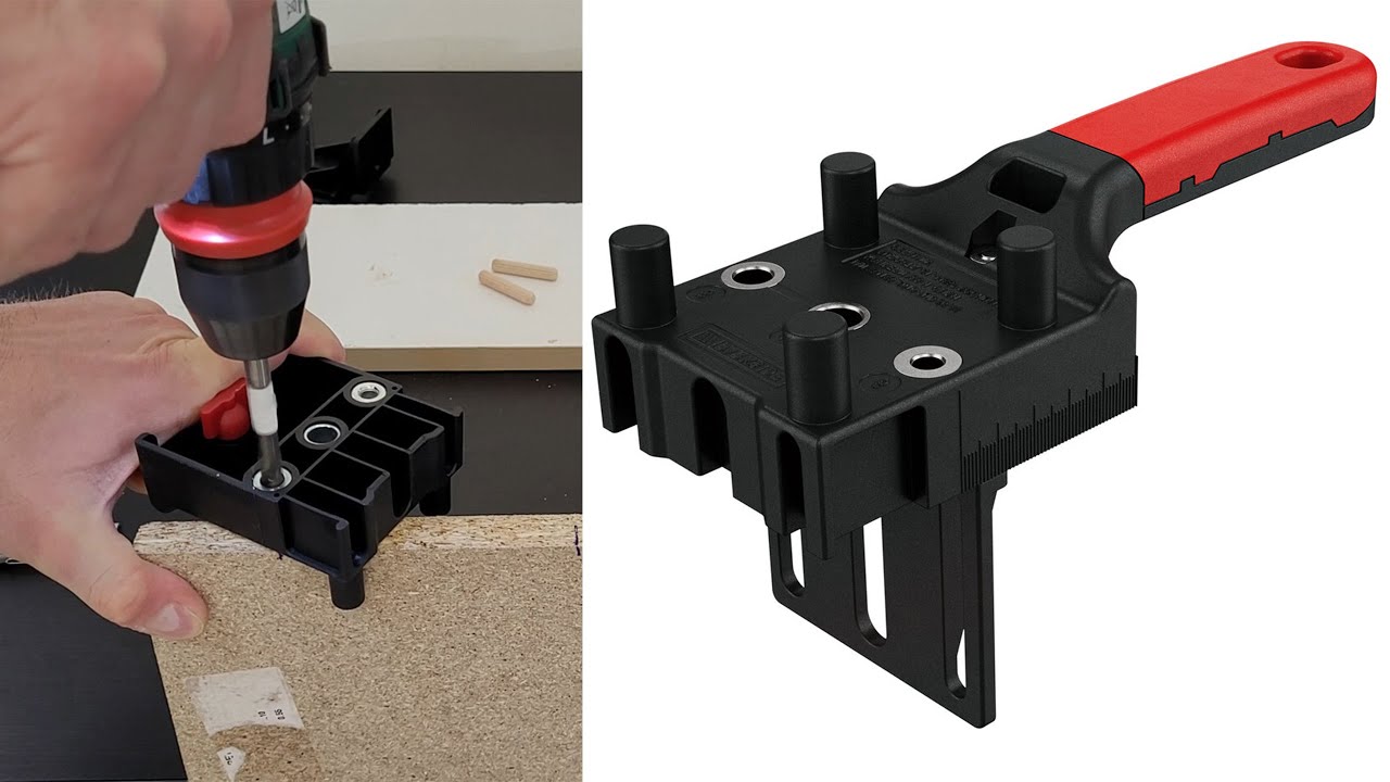 Parkside Universal Dowel Jig How To Use