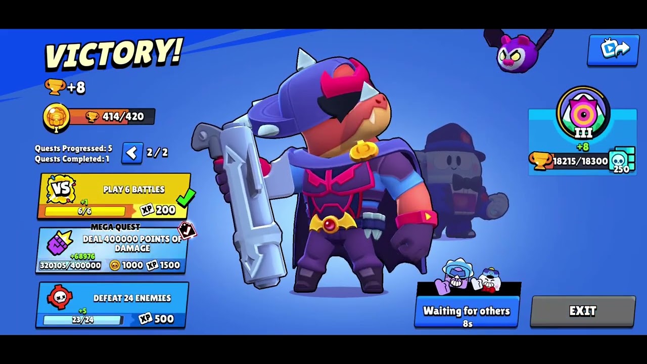 Brawl Stars Playing as Pierce in Love Bomb (Special Event)