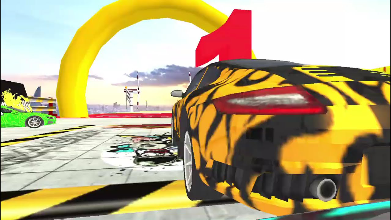 Impossible Mega Ramp Car Stunt : Part 2
