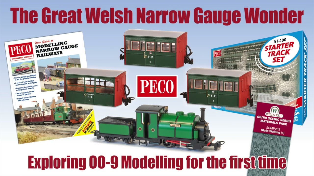 WELSH NARROW GAUGE WONDER - Getting started in PECO narrow gauge OO-9 scale.