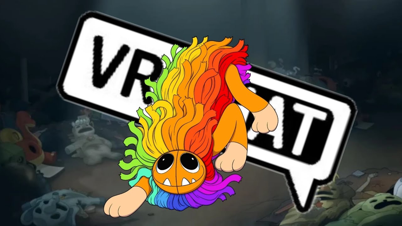 yarnaby getting bully on vrchat! - Poppy playtime - Funny moments -