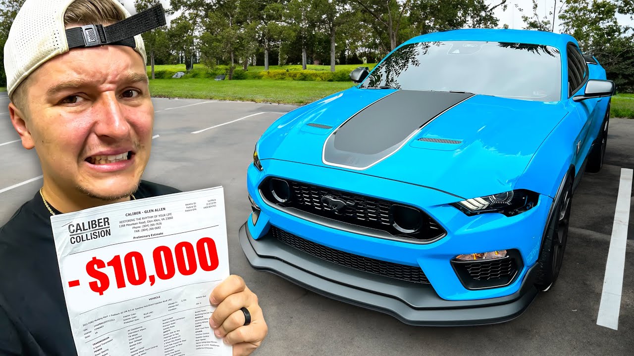 Mach 1 Mustang has $10,000+ Worth of DAMAGES!!
