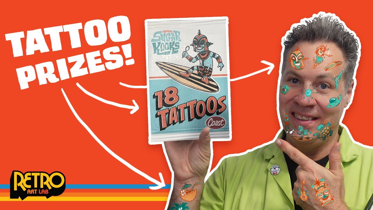 I Turned Cracker Jack Nostalgia into Temporary Tattoos! (with Kevin Cross)