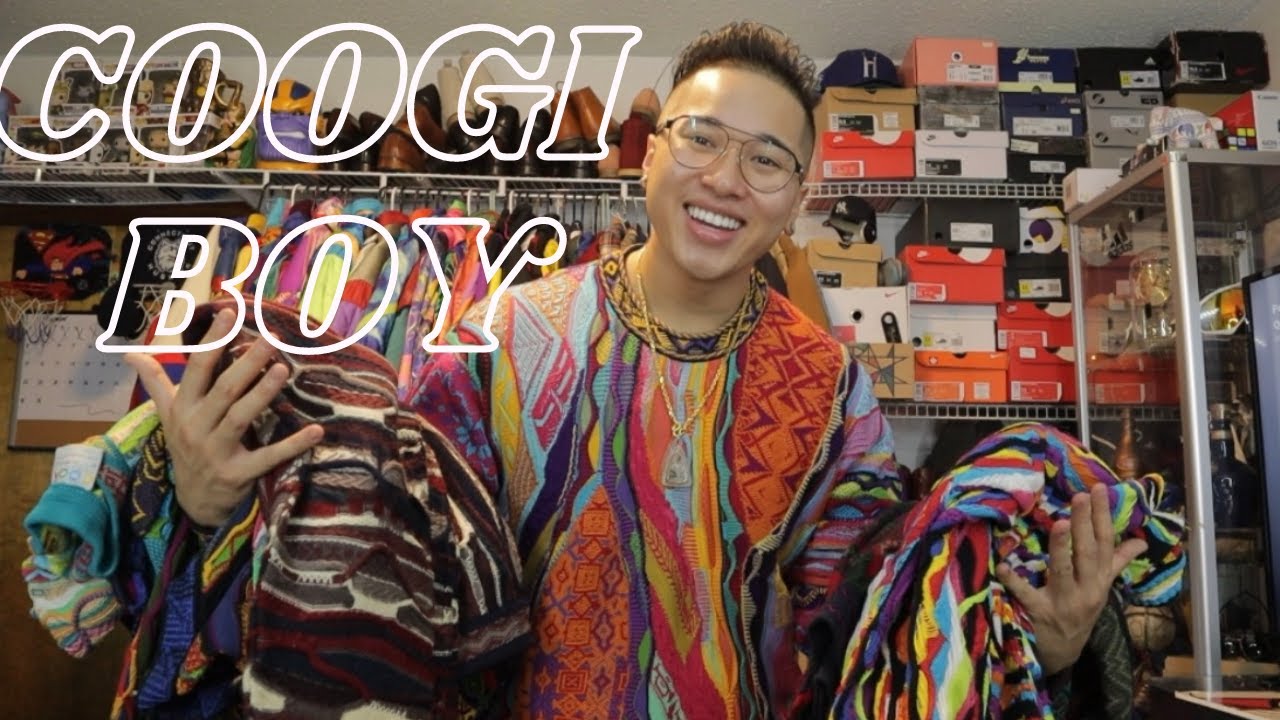 Coogi Boy: Sweaters Extravagant Enough To Break Your Neck.