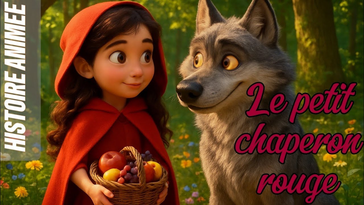 📜 LE PETIT CHAPERON ROUGE 🐺 - Contes et histoires  magiques éducatives pour s'endormir pour enfants