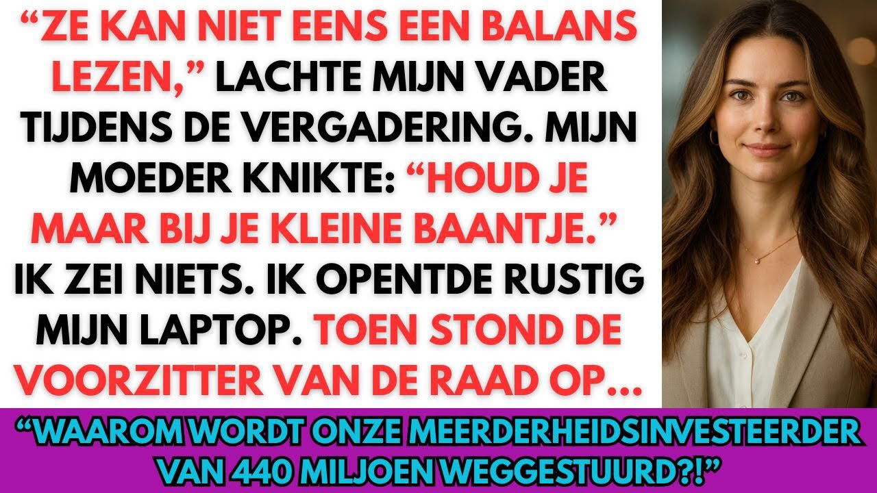 Mijn ouders zeiden: “Jij snapt niets van zaken” — toen ontmoetten ze hun grootste investeerder