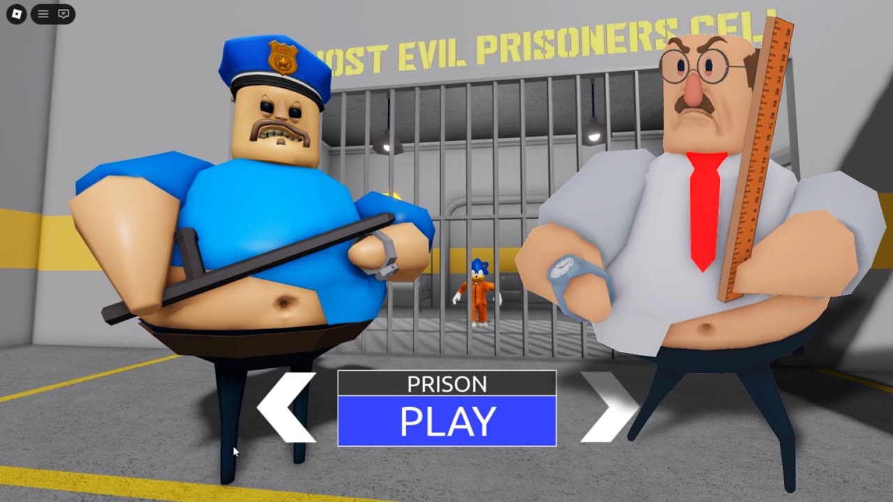 BARRY'S PRISON RUN! HARD MODE! ROBLOX #obby