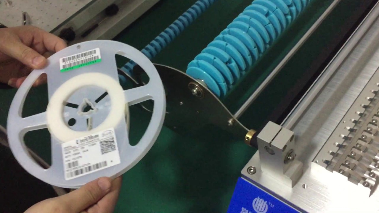 How to install real on Feeder - Charmhigh pick and place machine