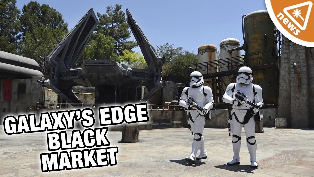 Star Wars: Galaxy&rsquo;s Edge Illegal Black Market at Disneyland Revealed! (Nerdist News)
