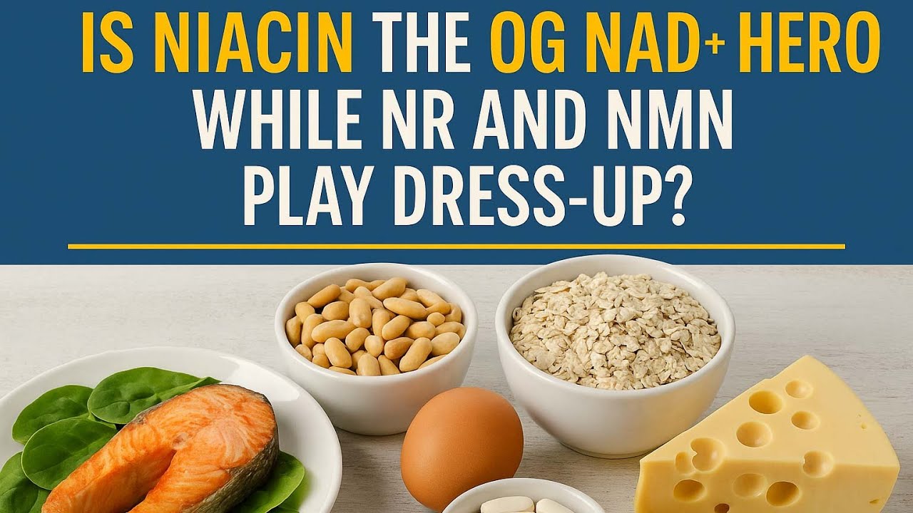 Является ли ниацин первопроходцем в борьбе с NAD+, пока NR и NMN играют в переодевания?