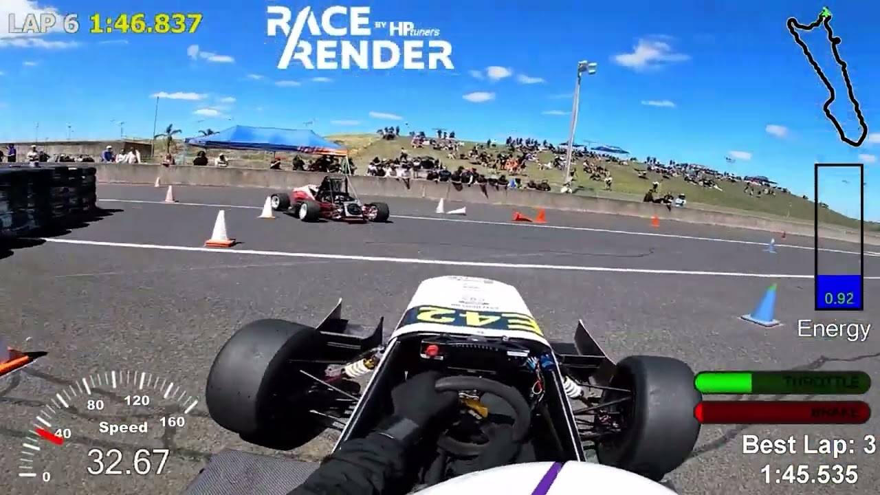 2024 FSAE-A Endurance Winning Run