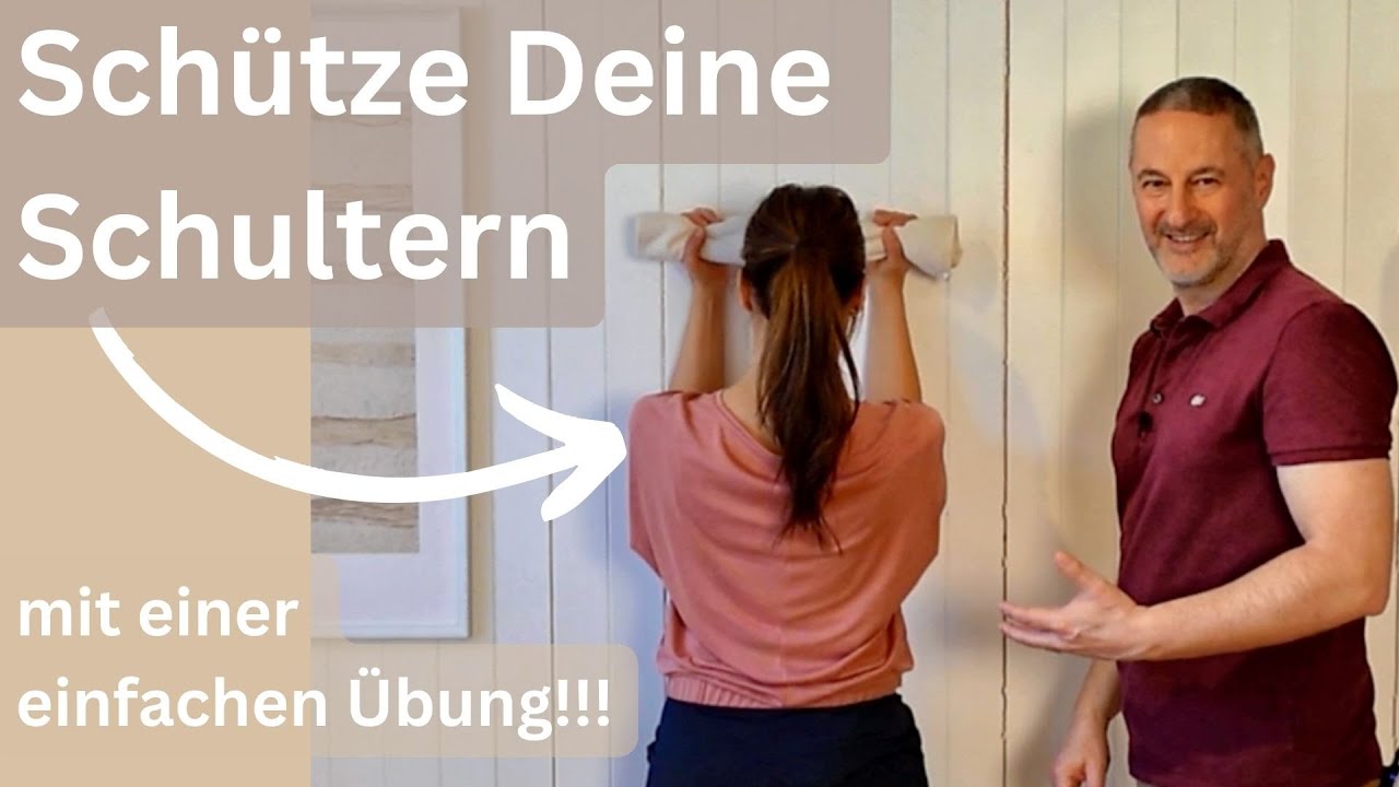 Stabile Schultern. Aktiviere die wichtigsten Muskeln mit nur einer &Uuml;bung!