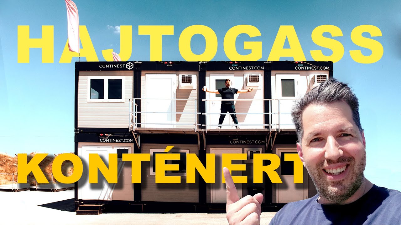 Konténerekből hajtogatnak, kocsmát, házat, rendelőt - Continest